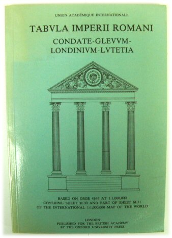 Tabvla Imperii Romani: Condate-Glevvm-Londinivm-Lvtetia