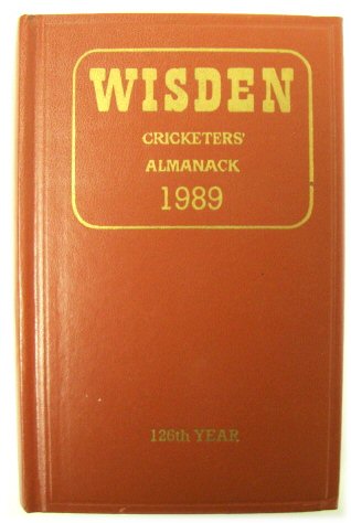 Wisden Cricketers' Almanack 1989