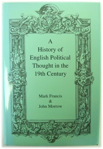A History of English Political Thought in the 19th Century