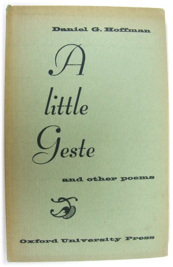 A Little Geste and Other Poems