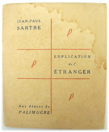 Explication De l'ETRANGER
