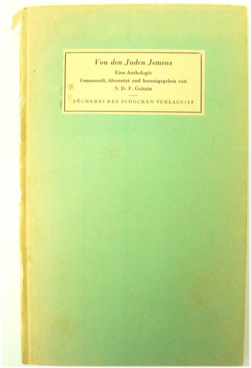 Von Den Juden Jemens: Eine Anthologie