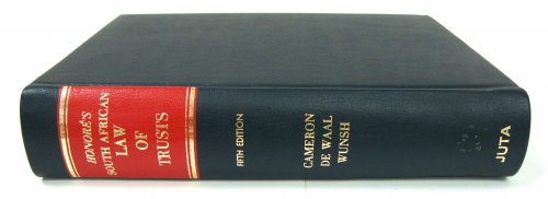 HONORE'S South African Law of Trusts