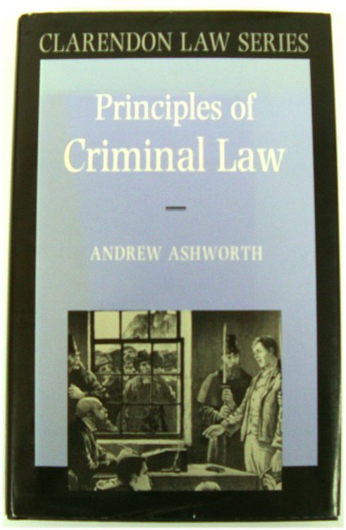Principles of Criminal Law (Clarendon Law Series)