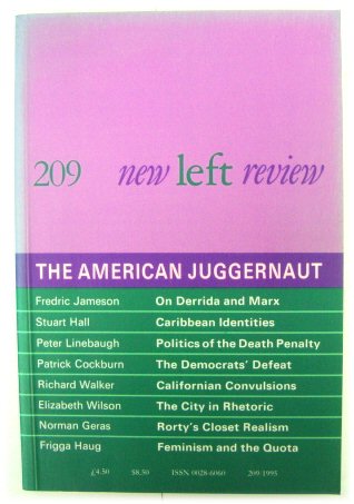 New Left Review 209, January/February 1995: The American Juggernaut