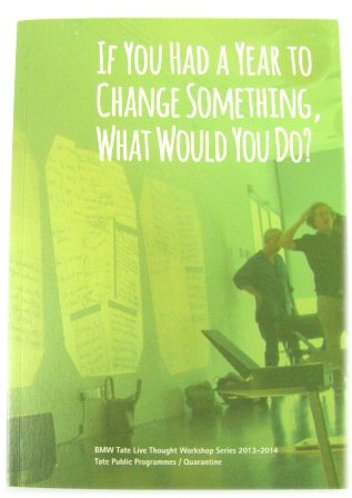 If You Had a Year to Change Something, What Would You do