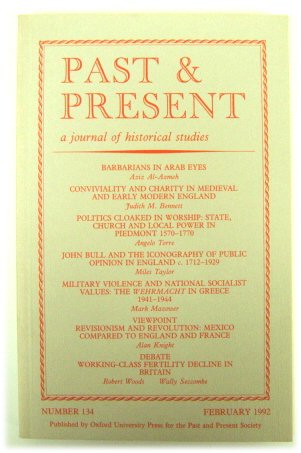 Past & Present: A Journal of Historical Studies - Number 134, February 1992