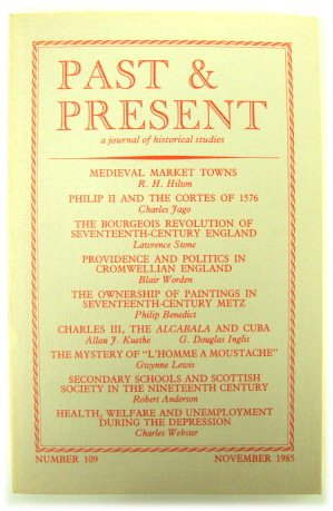 Past & Present: A Journal of Historical Studies - Number 109, November 1985