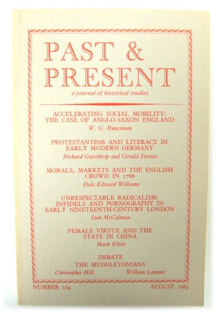 Past & Present: A Journal of Historical Studies - Number 104, August 1984