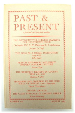 Past & Present: A Journal of Historical Studies - Number 100, August 1983