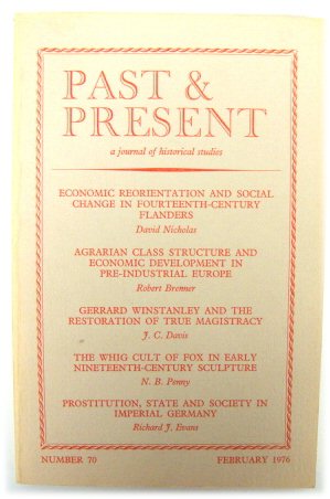Past & Present: A Journal of Historical Studies - Number 70, February 1976