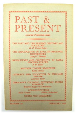 Past & Present: A Journal of Historical Studies - Number 42, February 1969