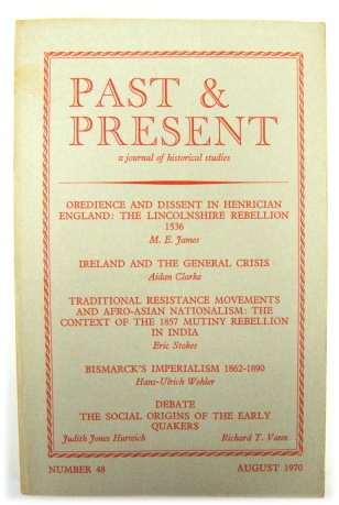 Past & Present: A Journal of Historical Studies - Number 48, August 1970