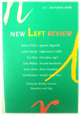 New Left Review 112, Second Series, July/August 2018