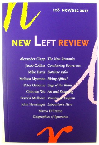 New Left Review 108, Second Series, Nov/Dec 2017