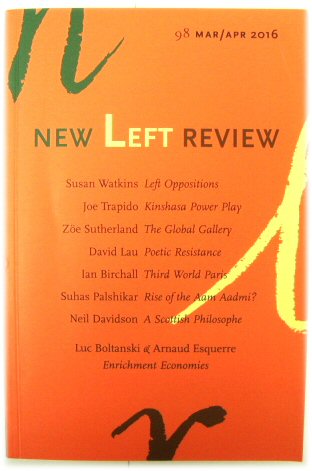 New Left Review 98, Second Series, March/April 2016