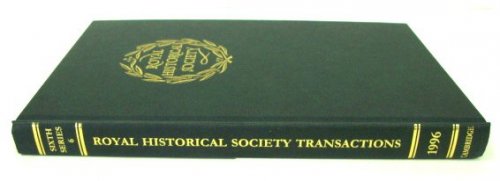Transactions of the Royal Historical Society - Sixth Series, Volume VI