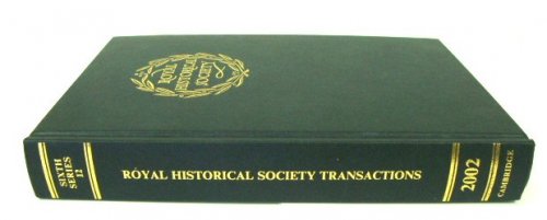 Transactions of the Royal Historical Society - Sixth Series, Volume XII