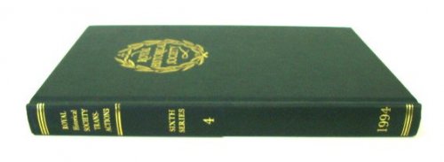 Transactions of the Royal Historical Society - Sixth Series, Volume IV