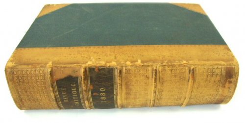 Revue Critique D'Histoire Et De LITTERATURE - Tome IX