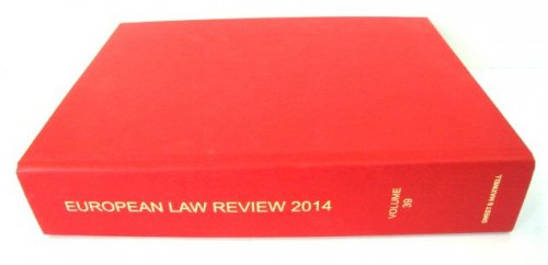 European Law Review 2014, Volume 39