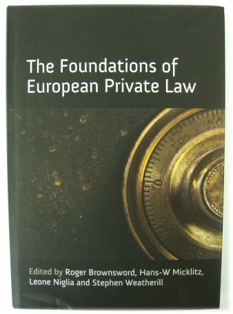 The Foundations of European Private Law