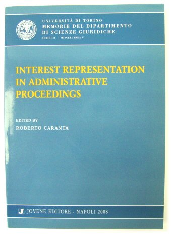 Interest Representation in Administrative Proceedings