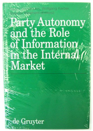 Party Autonomy and the Role of Information in the Internal Market