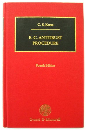 E.C. Antitrust Procedure (4th Edition)