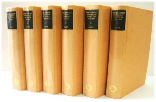 The Chartist Movement in Britain 1838-1850, Volumes I-VI