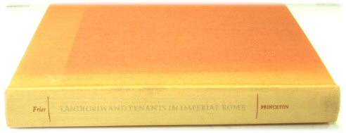 Landlords and Tenants in Imperial Rome