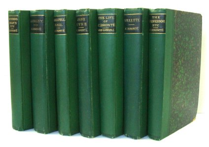 Pocket Edition of the Life and Works of Charlotte Bronte and Her Sisters, Emily and Anne Bronte. 7 Volume Set