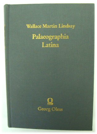 Palaeographia Latina, Parts 1-6