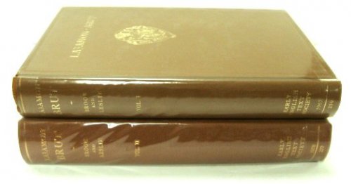 La3amon: Brut. Volumes I&II (Early English Text Society)