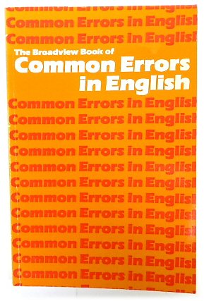 The Broadview Book of Common Errors in English