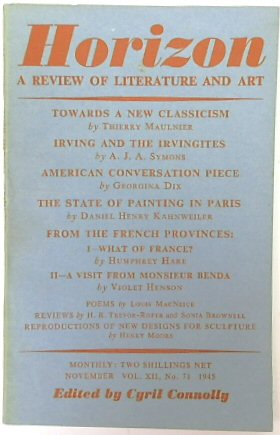 Horizon: Vol. XII, No.71