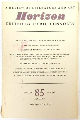 Horizon: Vol. XV, No. 85