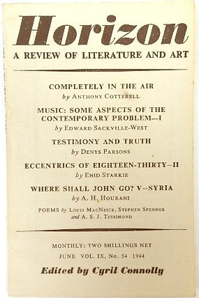 Horizon: Vol. IX, No. 54