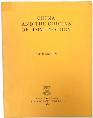 China and the Origins of Immunology (Centre of Asian Studies Occasional Papers and Monographs, No. 41)