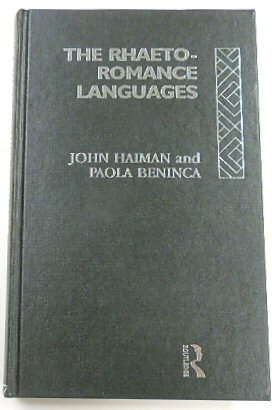 The Rhaeto-Romance Languages