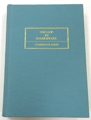 The Law in Shakespeare