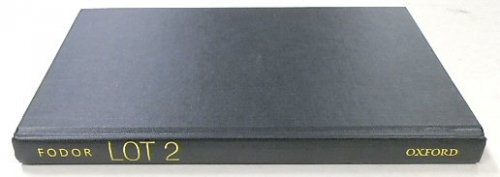 Lot 2: The Language of Thought Revisted