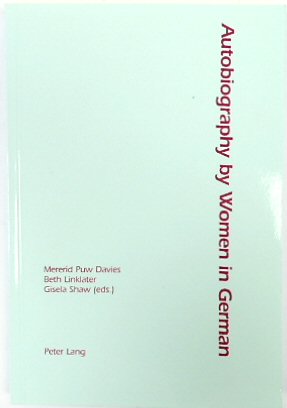 Autobiography By Women in German