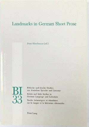 Landmarks in German Short Prose (BI, Volume 33)