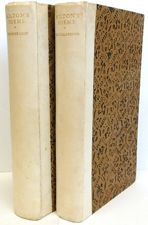 Paradise Lost and Poems in English, 2-Volume Set