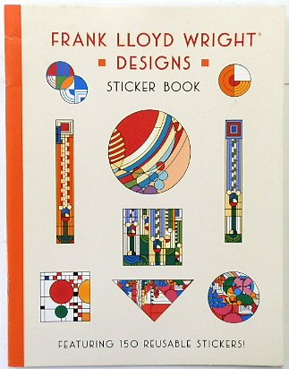 Frank Lloyd Wright Designs Sticker Book