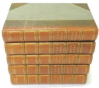 Diary and Correspondence of Samuel Pepys, Secretary To the Admirality in the Reigns of Charles II and James II. Volumes I-V