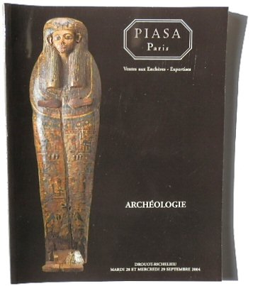Piasa Paris: Archeologie (28 & 29 September, 2004)