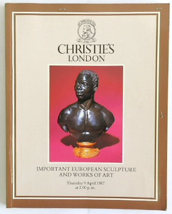 Important European Sculpture and Works of Art, April 9, 1987
