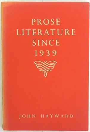 Prose Literature Since 1939